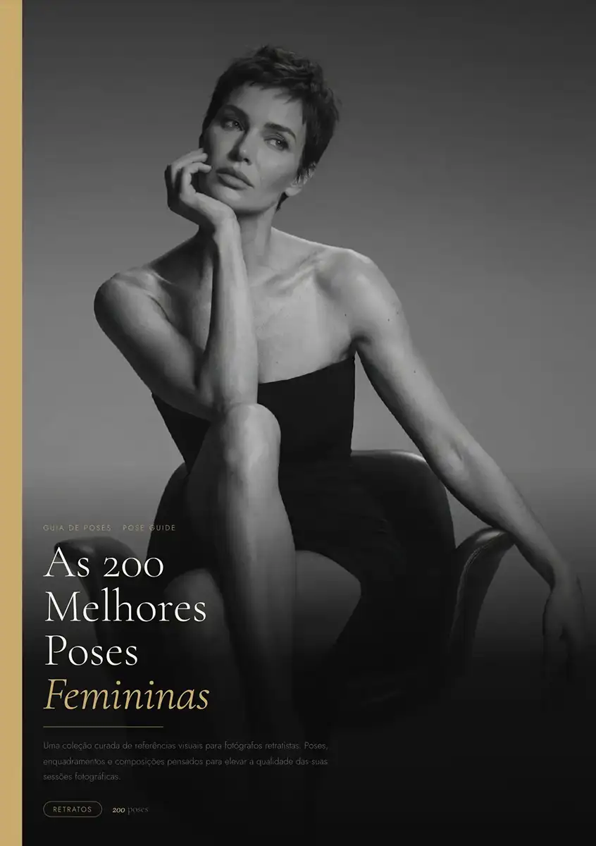 Capa do Guia de 200 referências de retratos femininos